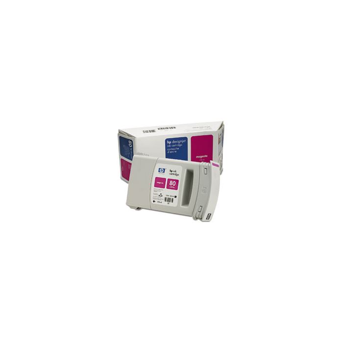 HP C4874A Kartuş, Hp 80 Kartuş, 1050/1055CM Plotter Kırmızı Kartuş