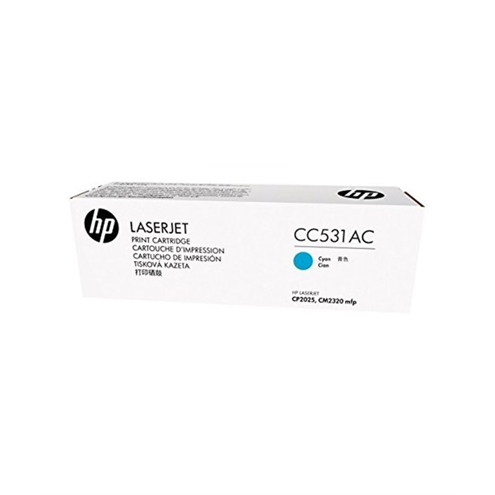 HP CC531AC (304A) CYAN TONER 2.800 SAYFA CP2025/CM2320