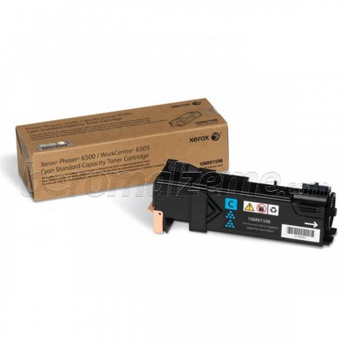 Xerox 6500/6505 Cyan Toner Kartus 1000 Pages