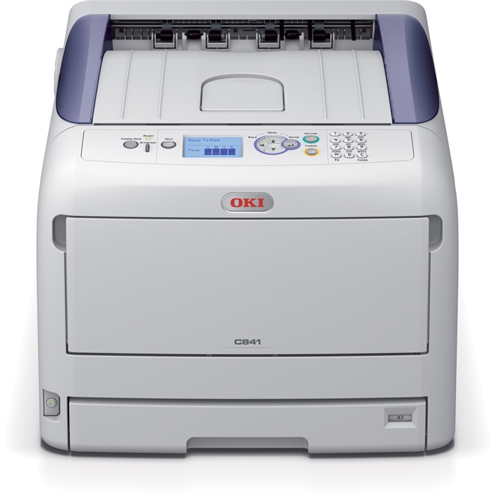 OKI 1318902 C841DN-EURO RENKLİ LAZER YAZICI 35/35ppm,1200*1200dpi, 256mb, Paralel+USB2.0+Network