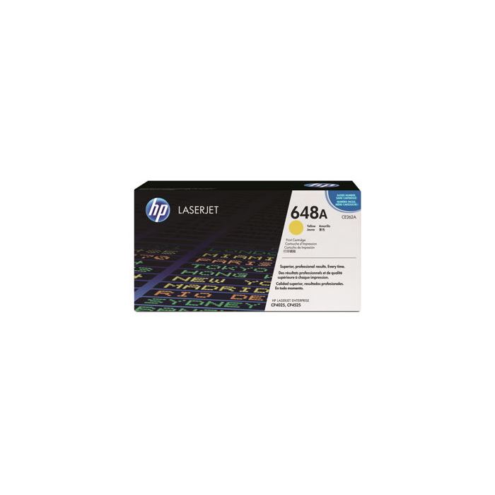 HP CE262A TONER - HP COLORLASERJET CP4025 TONER -HP CP4525 Sarı TONER