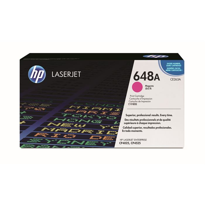 HP CE263A TONER - HP COLORLASERJET CP4025 TONER - HP CP4525 Kırmızı TONER
