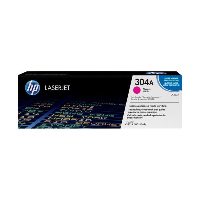 HP CC533A TONER - HP COLOR LASERJET CM2320 TONER -HP  CP2025 KIRMIZI TONER