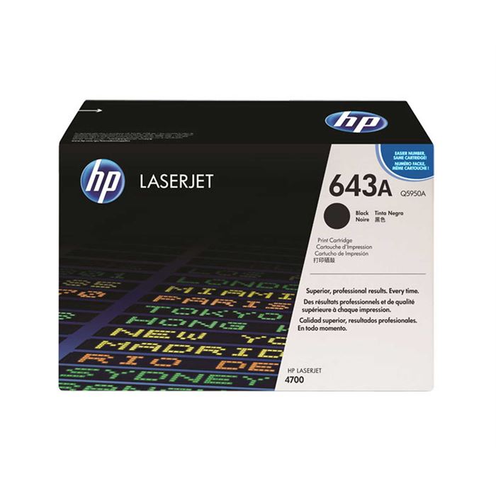 HP Q5950A TONER - Hp Color Laserjet 4700 Toner Siyah