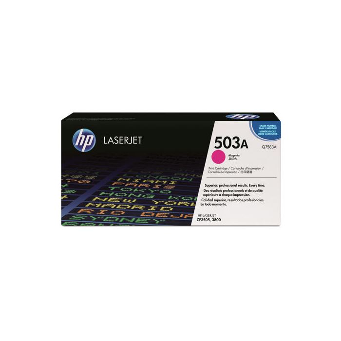 HP Q7583A TONER - HP COLORLASERJET CP3505 Kırmızı TONER