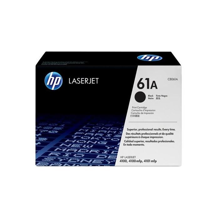 HP C8061A TONER - HP 61A TONER - Hp LaserJet 4100 - 4101 Toner