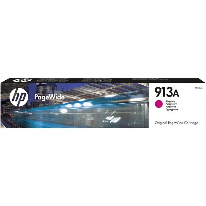 HP F6T78AE (913A) MACENTA PAGEWIDE MUREKKEP KARTUSU 3000 SAYFA