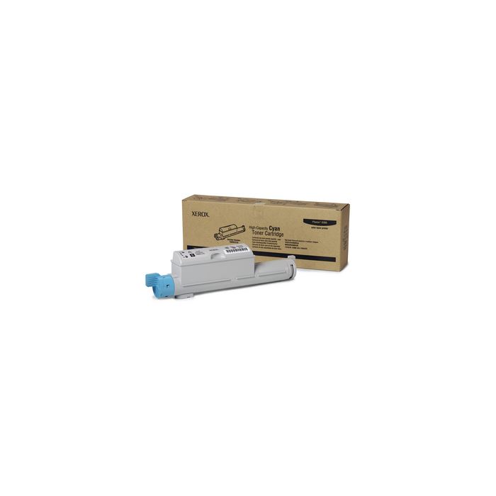 Phaser 6360 için Toner Mavi Yüksek Kapasiteli 12000 Sayfa