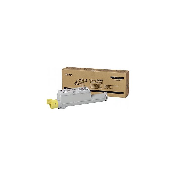 Phaser 6360 için Toner Sarı Yüksek Kapasiteli 12000 Sayfa