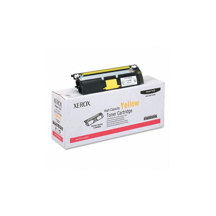 Phaser 6120 için Yüksek Kapasiteli Toner Sarı