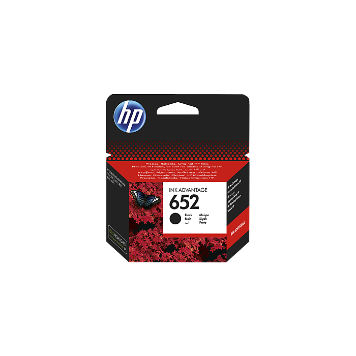 HP 652 F6V25AE Siyah Kartuş