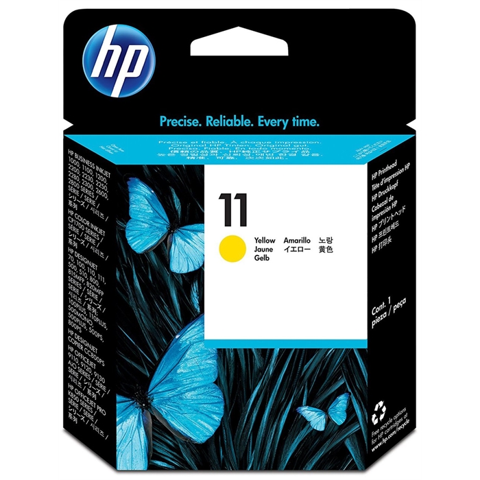 HP 11 KAFA KARTUŞ, HP 11 SARI KAFA KARTUŞU, HP C4813A KARTUŞ