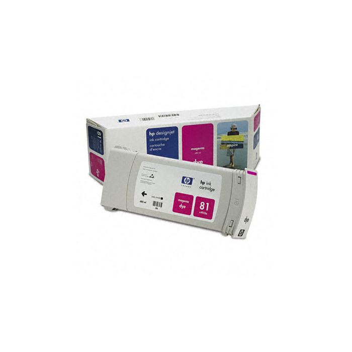 HP 81 KARTUŞ, HP 81 KIRMIZI KARTUŞ, HP C4932A KARTUŞ, Plotter 5000/5000PS Kırmızı Kartuş
