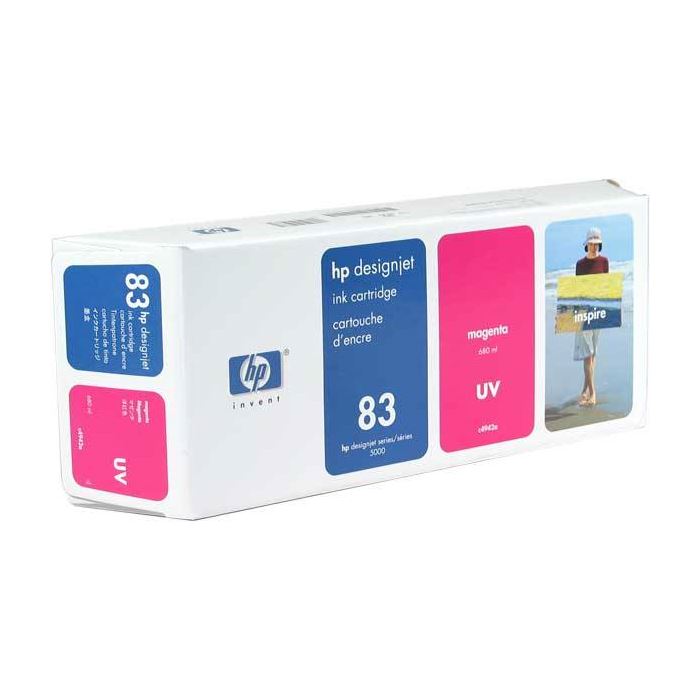 Hp C4942A Kartuş, Hp 83 Kartuş, Plotter 5500 - DN - DTN - HDN - N Kırmızı Kartuş