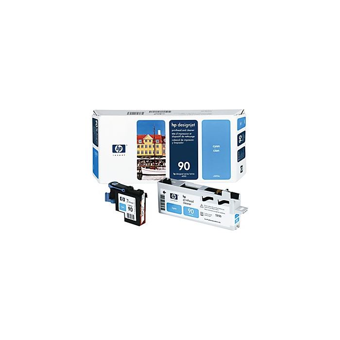 HP 90 MAVİ KARTUŞ KAFA, HP C5055A KARTUŞ KAFA, HP 90 Mavi Baskı Kafası ve Temizleyici
