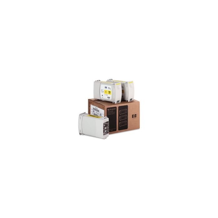 Hp C5085A Kartuş, Hp 90 Kartuş, Sarı DesignJet 4000 3' lü Set
