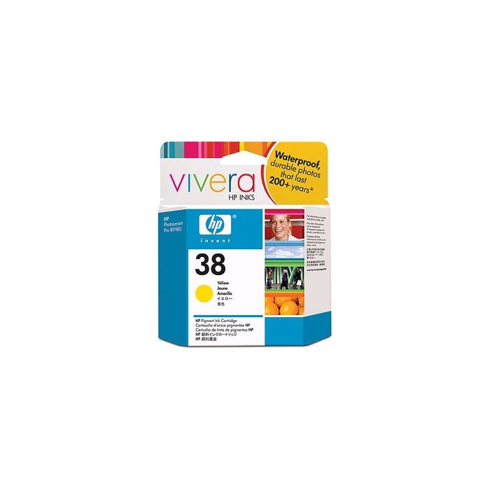 HP 38 KARTUŞ - HP 38 SARI KARTUŞ - HP C9417A KARTUŞ