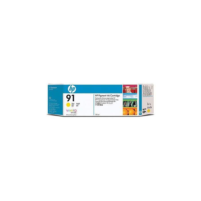 HP 91 KARTUŞ - HP 91 Sarı Kartuş - HP C9469A Kartuş