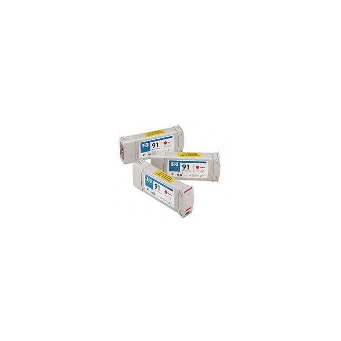 Hp C9484A Kartuş, HP 91 Kartuş, Inkjet kırmızı no 91 775ml 3'lu paket