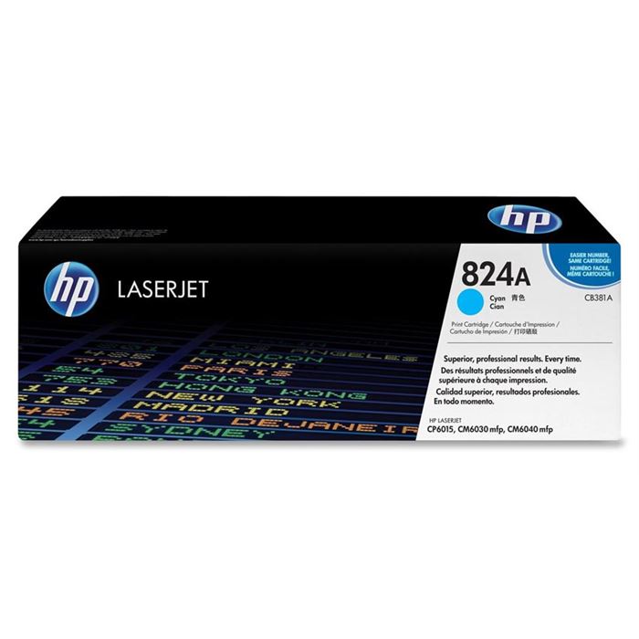 HP CB381A TONER - HP Colorlaserjet CP6015 TONER -HP CM6040 TONER -HP CM6030 Mavi Toner