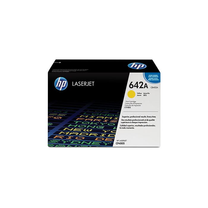 HP CB402A Sarı TONER - Hp ColorLaserjet CP4005 Sarı Toner