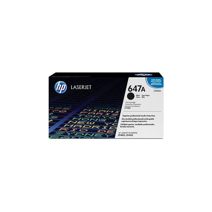HP CE260A TONER - HP COLORLASERJET CP4025 TONER - HP CP4525 Siyah TONER