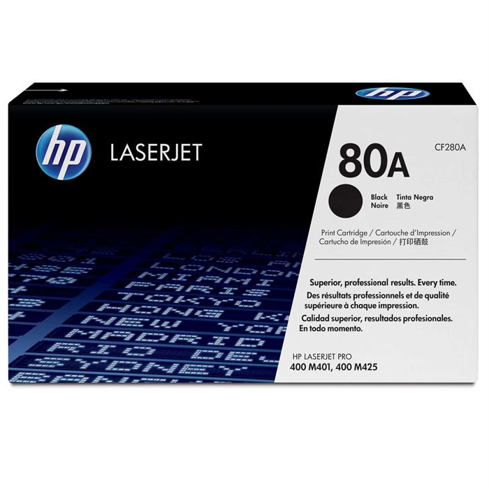 HP  CF280A  80A Siyah Toner