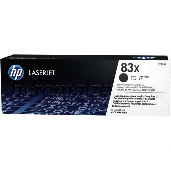 HP CF283X HP 83X SİYAH TONER