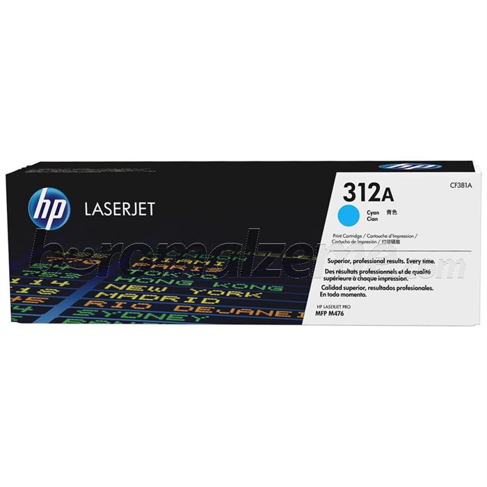 HP CF381A HP COLOR LASERJET PRO M476NW MFP Mavi TONER