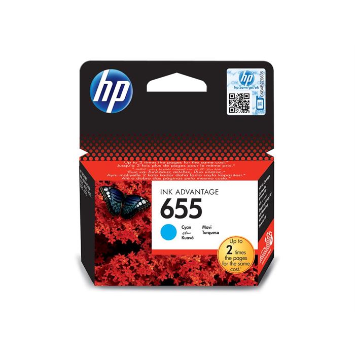 HP CZ110A KARTUS NO 655 MAVI KARTUS