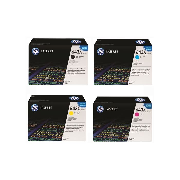 HP Q5950 ColorLaserJet 4'lü Set Avantajlı Paket