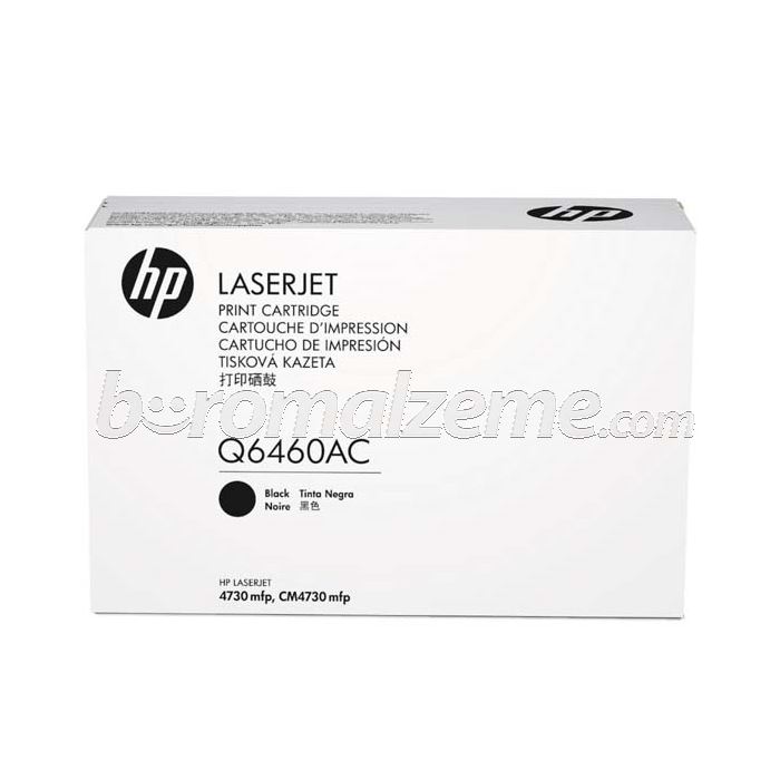 HP Q6460A Siyah TONER - HP COLOR LASERJET CM4730 Siyah TONER