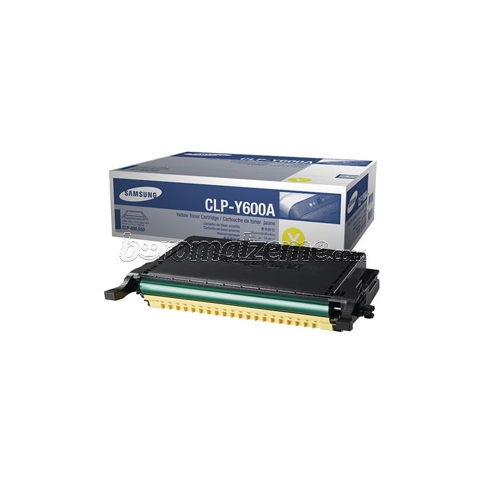 Samsung Clp-600 Yellow Toner Y600A